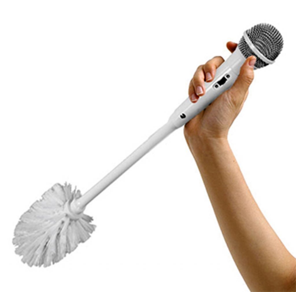 scovolino wc microfono regalol