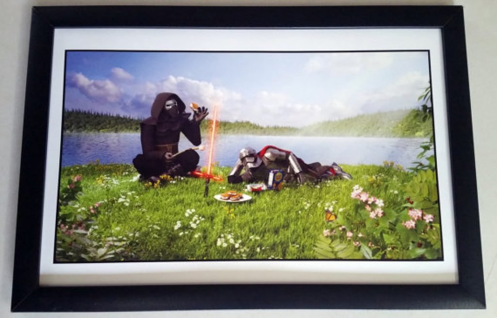 kylo ren phasma poster regalol