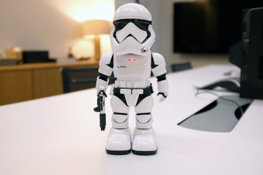 ubtech robottino stormtrooper regalol