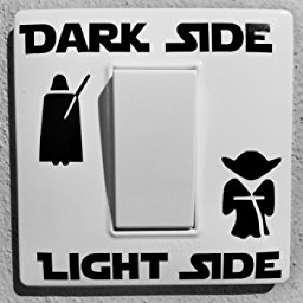 adesivo interruttore star wars regalol