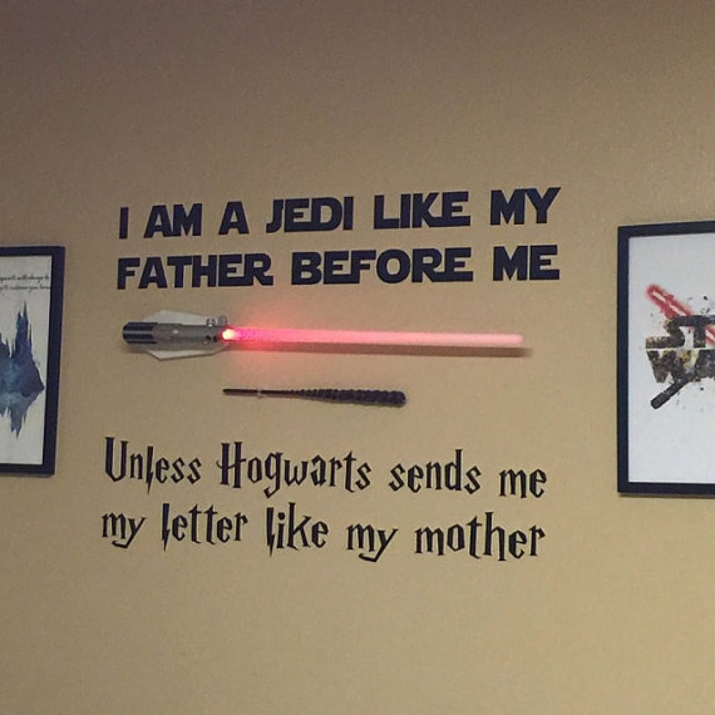 adesivo muro jedi hogwarts regalol