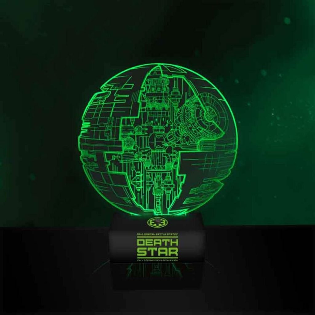 lampada star wars morte nera regalol