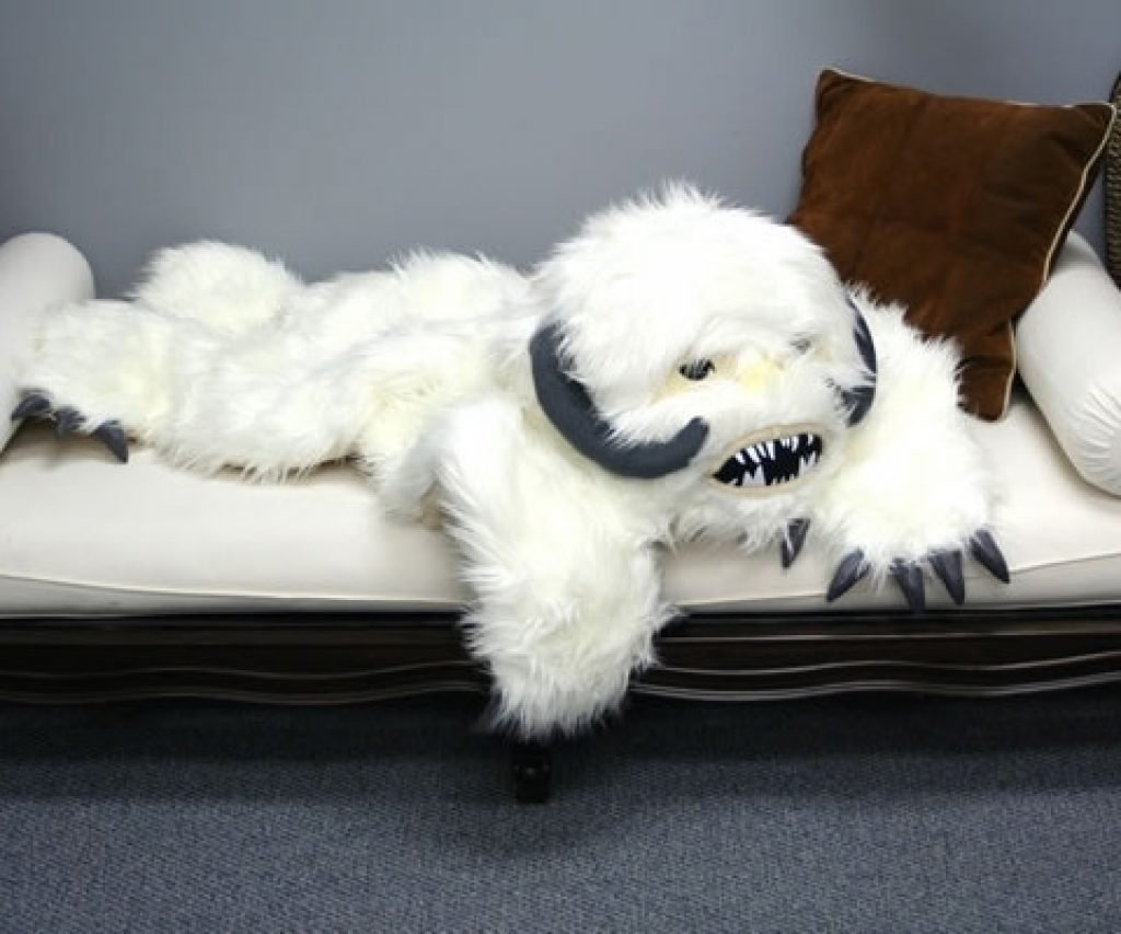 tappeto pelle wampa star wars regalol