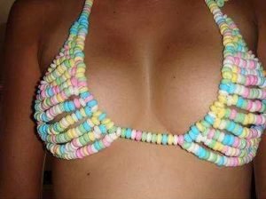 Reggiseno Di Caramelle Edibile