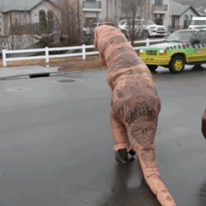 Costume Gonfiabile T-Rex