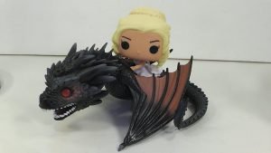Daenerys e Drogon Statuetta