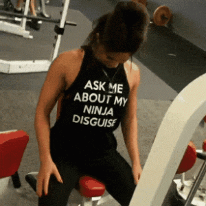 Maglietta Travestimento Ninja Istantaneo