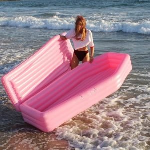 Materassino Mare Bara Rosa