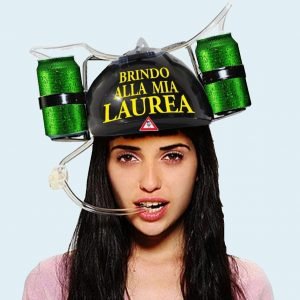 Casco Porta Lattine Per Laurea