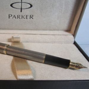 Penna Parker Stilografica Argento