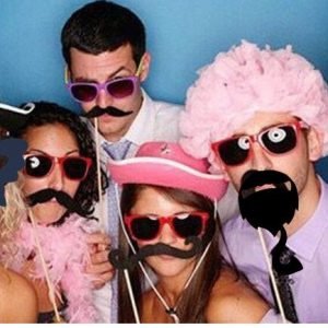 Occhiali E Baffi Per Photo Boot