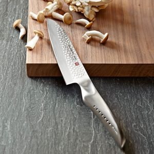 Coltello Santoku Lama Martellata