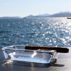 Posacenere Sigaro In Vetro