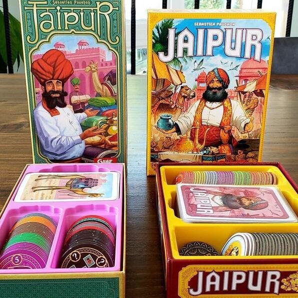 Jaipur – Gioco Da Tavolo Di Carte E Strategia Per 2 Giocatori – Edizione Italiana – Asmodee – 10+ Anni