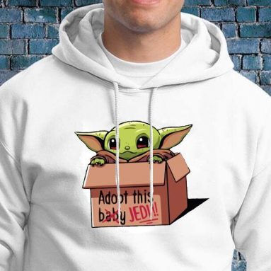 Felpa Adotta Baby Yoda