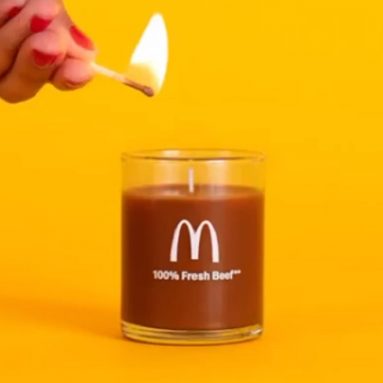 Candela profumata Gusto McDonald’s