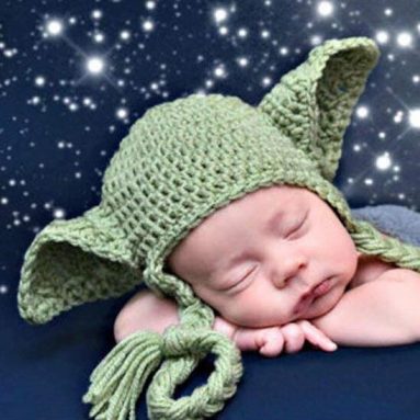 Cappello Neonato Baby Yoda