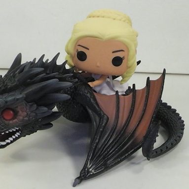 Daenerys e Drogon Statuetta