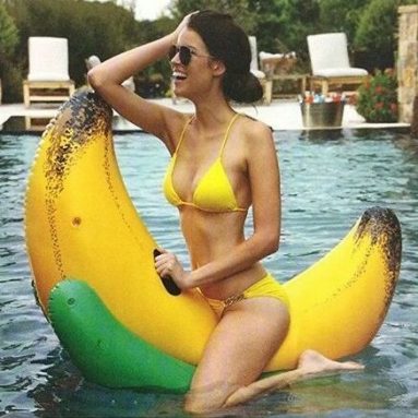 Materassino Banana Cavalcabile