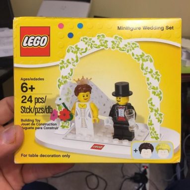 Statuina Sposi Lego